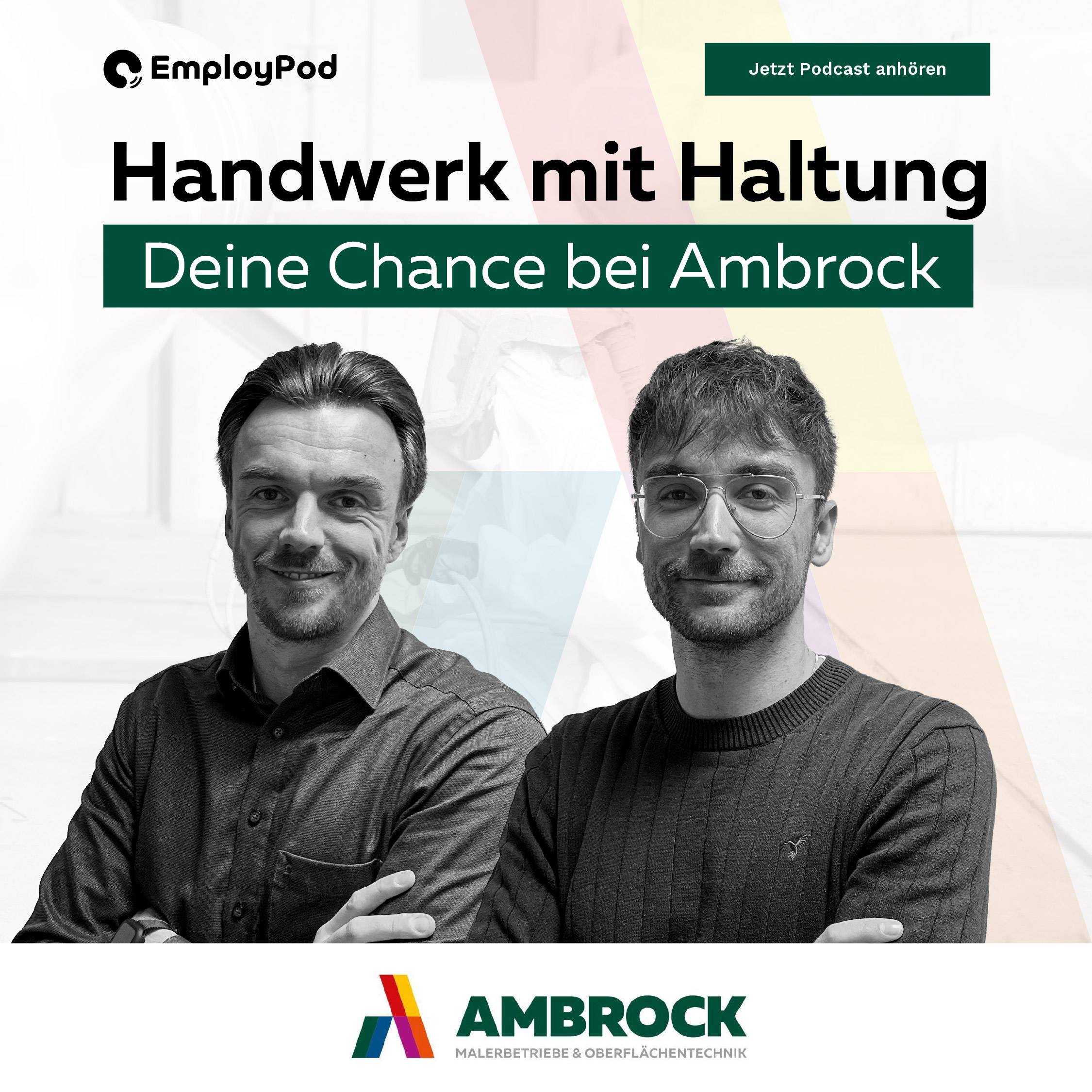 Podcast über Handwerk und Karrieremöglichkeiten bei Ambrock.